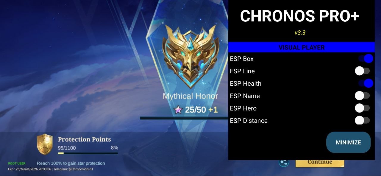 CHRONOS MLBB 1 Days